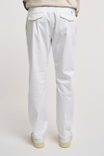Pantalone Chinos Classic Cotone/Elastano Bianco - 4