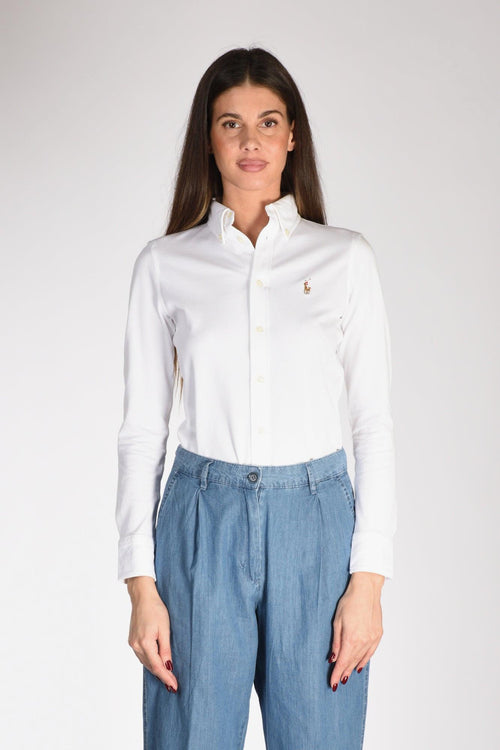 Camicia Oxford Bianco Donna - 2