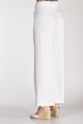 Pantalone Dritto Bianco Donna - 6