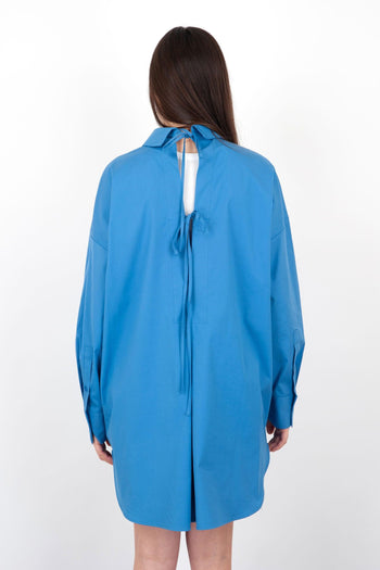 Camicia Lara Cotone Azzurro - 4