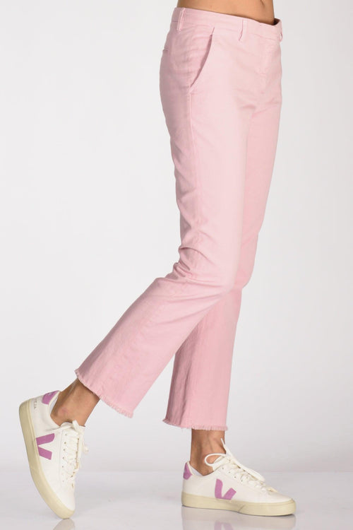 Pantalone Sfrangia Rosa Donna - 1
