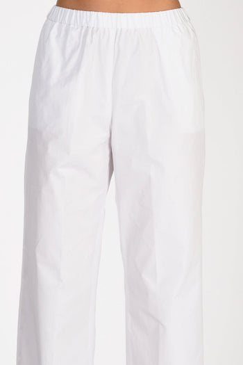 Pantalone Elastico Bianco Donna - 4