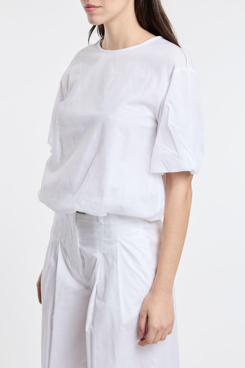 Camicia Garza di Cotone Bianco - 2