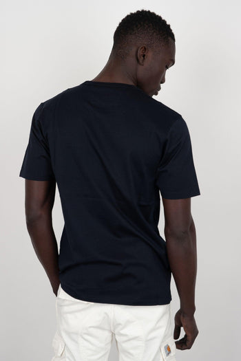 T-Shirt 70.2 Mercerized Jersey Blu - 4