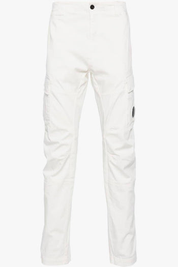 Pantalone Cotone Elastizzato Bianco elasticizzato - 5