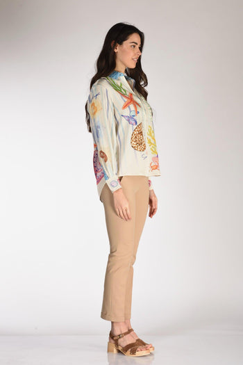 Camicia Isabel Bianco/multicolor Donna - 4