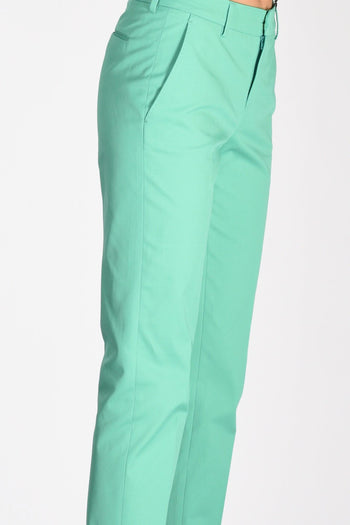 Pantalone New York Verde Chiaro Donna - 5