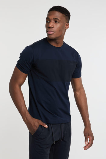 T-Shirt in superfine cotton stretch e light scuba - 4