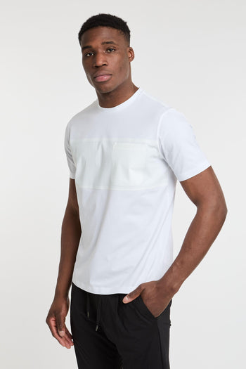 T-Shirt in superfine cotton stretch e light scuba - 6