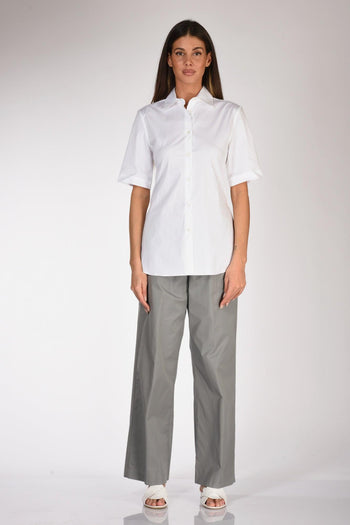 Camicia Fiocco Bianco Donna - 6