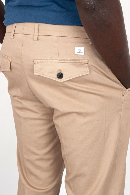 Pantalone Setter Regular Crop Cotone Corda - 2
