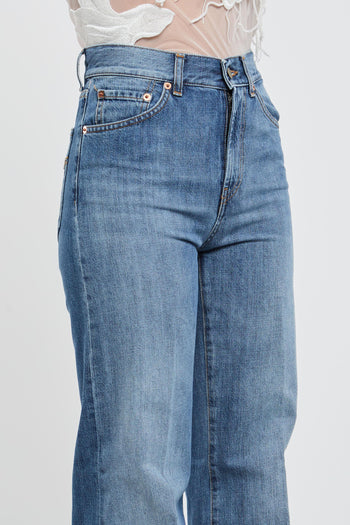 Jeans Amber 100% Cotone Blu - 4