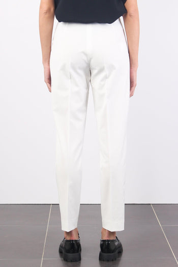 Pantalone Chino Tela Bianco Ottico - 3