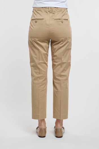 Pantalone Nima Zip CO/EA Beige - 5