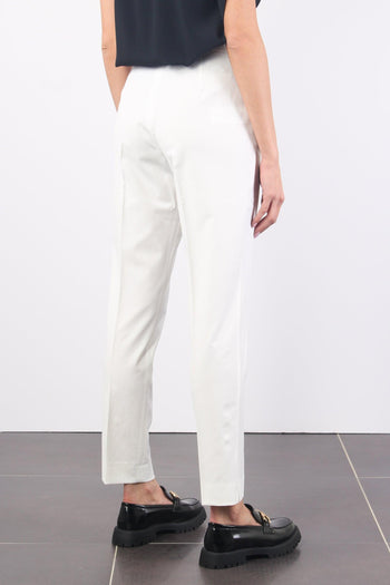 Pantalone Chino Tela Bianco Ottico - 6