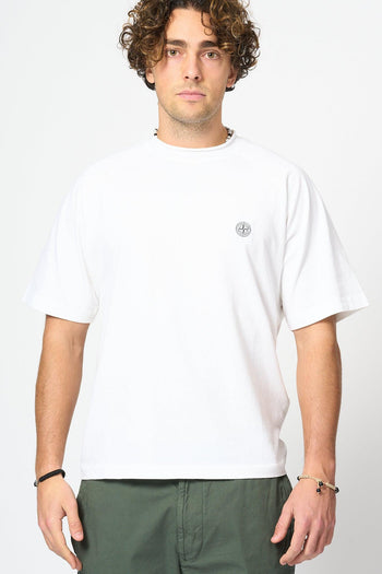 T-shirt Collo Rollino Bianco Uomo - 4