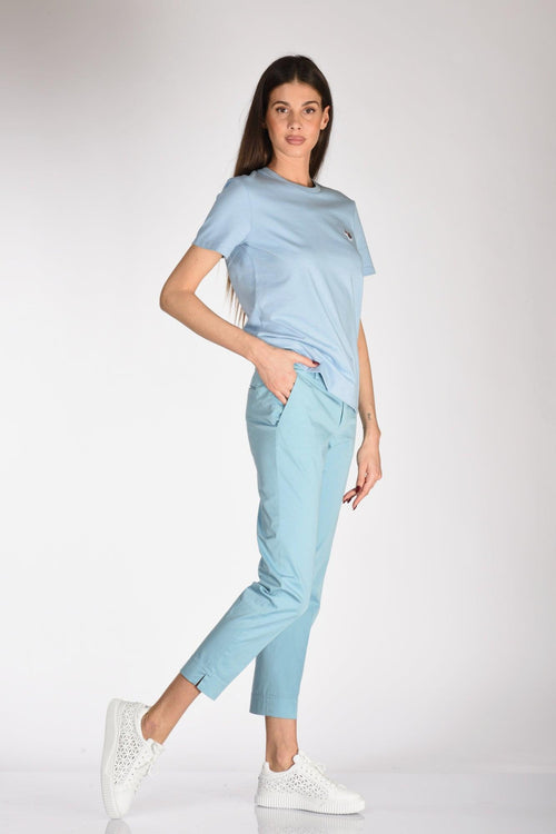 Pantalone New York Azzurro Donna - 2
