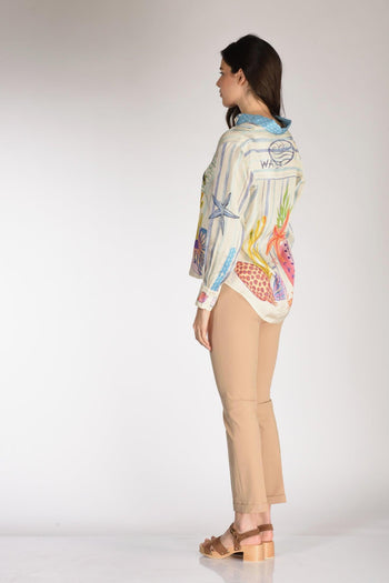 Camicia Isabel Bianco/multicolor Donna - 5