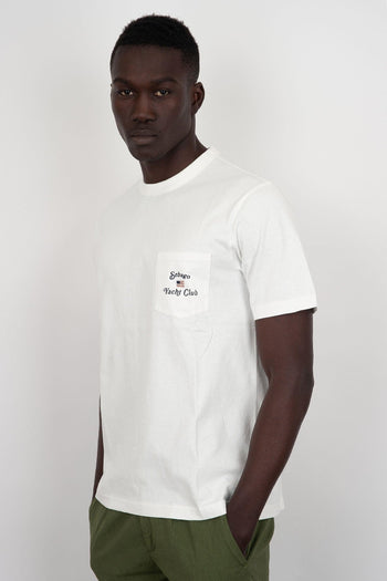 T-Shirt Howland Cotone Bianco Off - 3