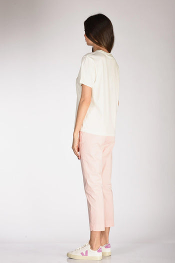 Tshirt Stampa Bianco/multicolor Donna - 5