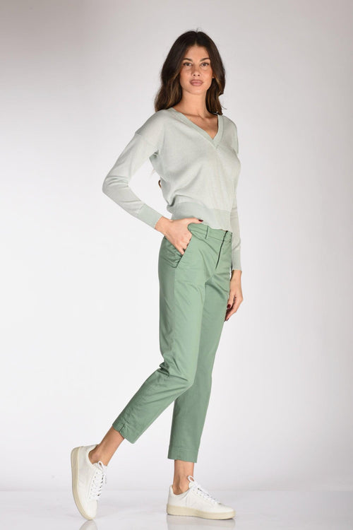 Pantalone New York Verde Donna - 2