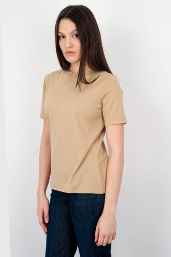 T-Shirt Box Cotone Sabbia - 3