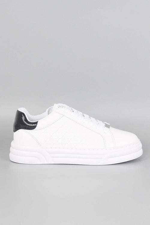Sneaker Cleo Calf White/black - 1