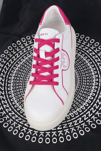 Yoko 01 Sneaker Leather White/pink - 7