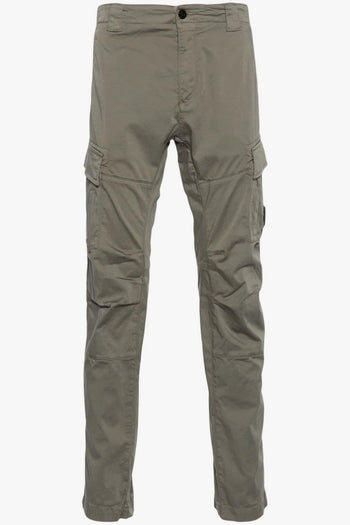 Pantalone Cotone Elasticizzato Verde elasticizzato - 5