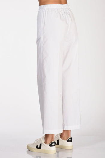 Pantalone Elastico Bianco Donna - 6