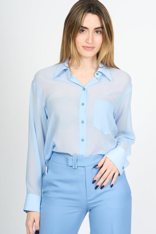 Camicia Kim Azzurro Donna
