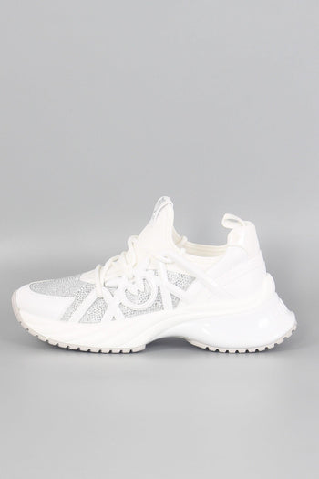 Ariel 01 Sneaker Neoprene White/crystal - 5