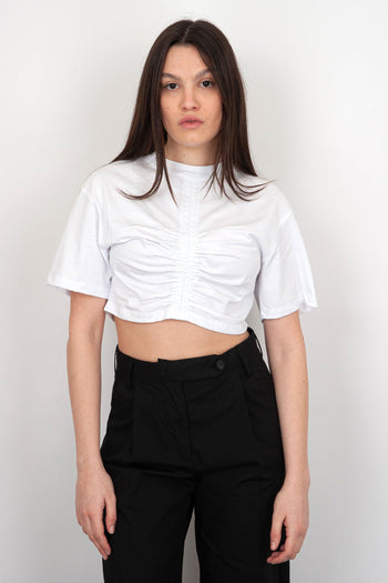 T-Shirt Kaisha Cotone Bianco - 5