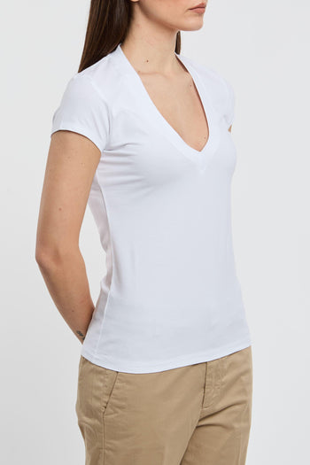 T-shirt 91% CO 9% EA Bianco - 3