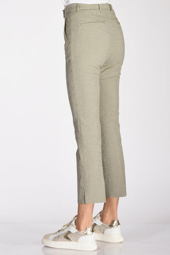 Slowear Pantalone Kimama Verde/bianco Donna - 6