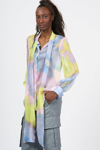 Camicia Lare Multicolor Donna - 3