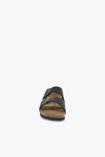 Sandalo ARIZONA SOFT FOOTBED in pelle nero - 4