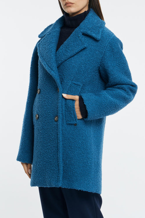 Cappotto midi in lana