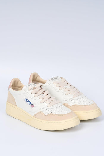 Sneaker Bianco/Rosa Donna - 3