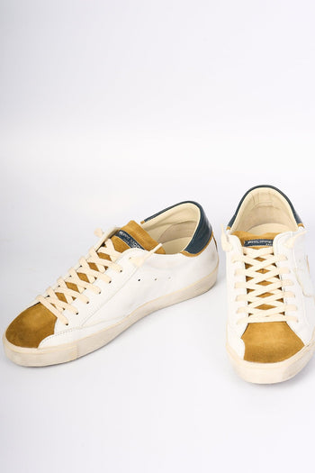 Sneaker Paris Bianco/Mustard Uomo - 7