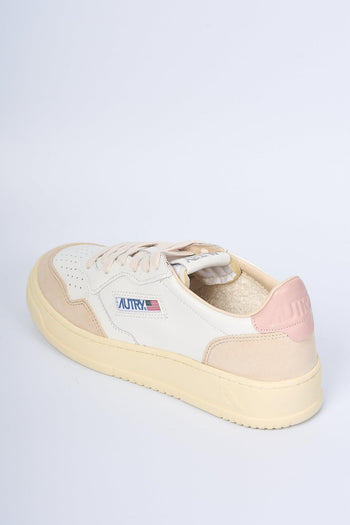 Sneaker Bianco/Rosa Donna - 5