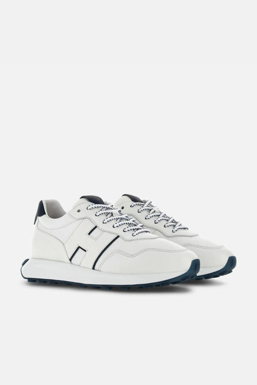 H601 Sneaker Bianco/blu Uomo - 2