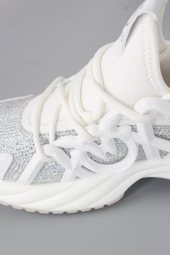 Ariel 01 Sneaker Neoprene White/crystal - 8