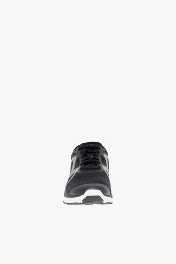 Sneakers SPEED 2 W in tessuto e ecopelle nero e grigio - 4