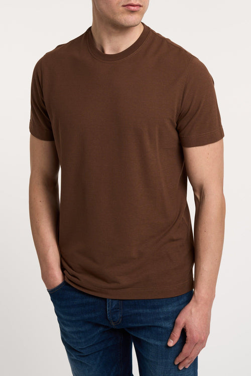 T-Shirt 100% CO Marrone - 2