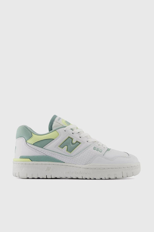 Sneaker 550 Bianco/verde Donna