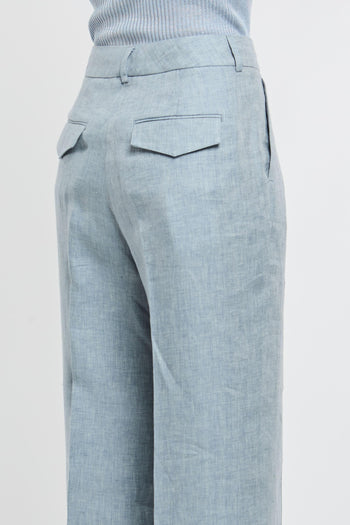 Pantalone 100% LI Azzurro - 6