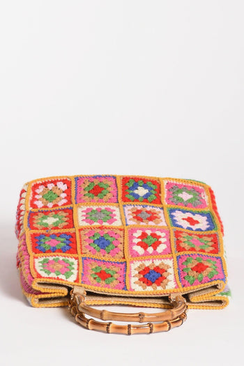 Borsa Crochet Multicolor Donna - 6