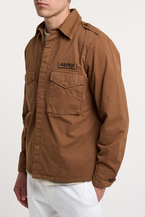 Giubbino Field Jacket 100% CO Marrone - 2