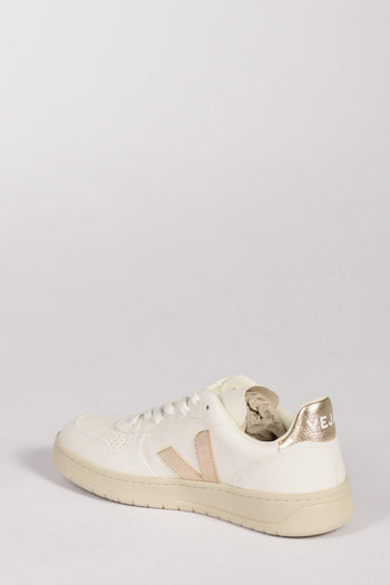 Sneakers V10 Bianco/oro Donna - 4